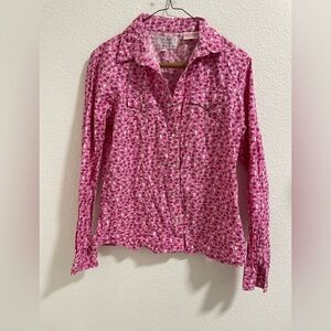 Panhandle cowgirl rodeo western Button-Up pearl snap Shirt